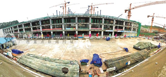 走进南宁轨道交通建设工地 一线劳动者