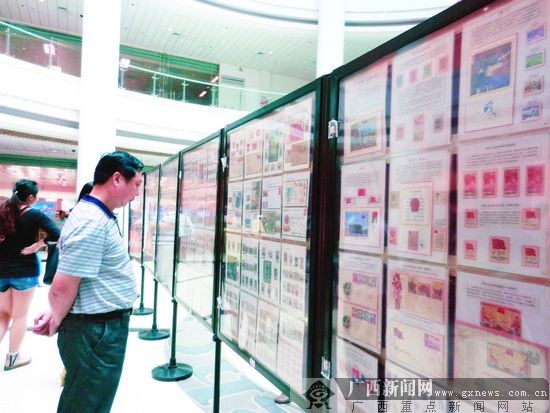 广西首位个人集邮展 展出6800多枚邮品等你来欣赏