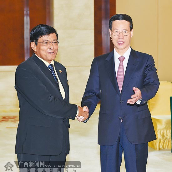 张高丽会见出席第十一届中国-东盟博览会的东盟国家领导人