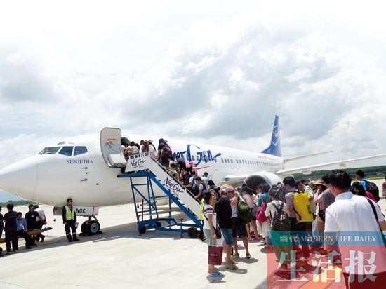 南宁初显高大上旅游城市 南宁人出国游已变得平常