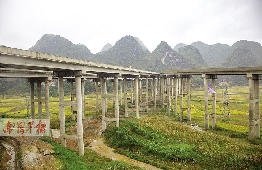 广西4条高速公路12月底通车 六景之堵将缓解(图)