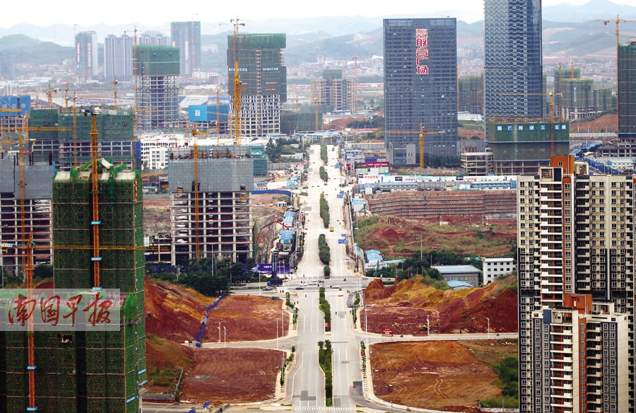 2015年南宁楼市报告:年售近8万套 五象新区领跑